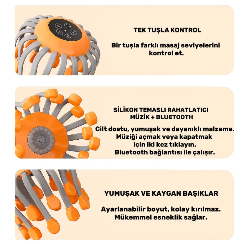 MİGREN VE BAŞ AĞRISI İÇİN MASAJ CİHAZI